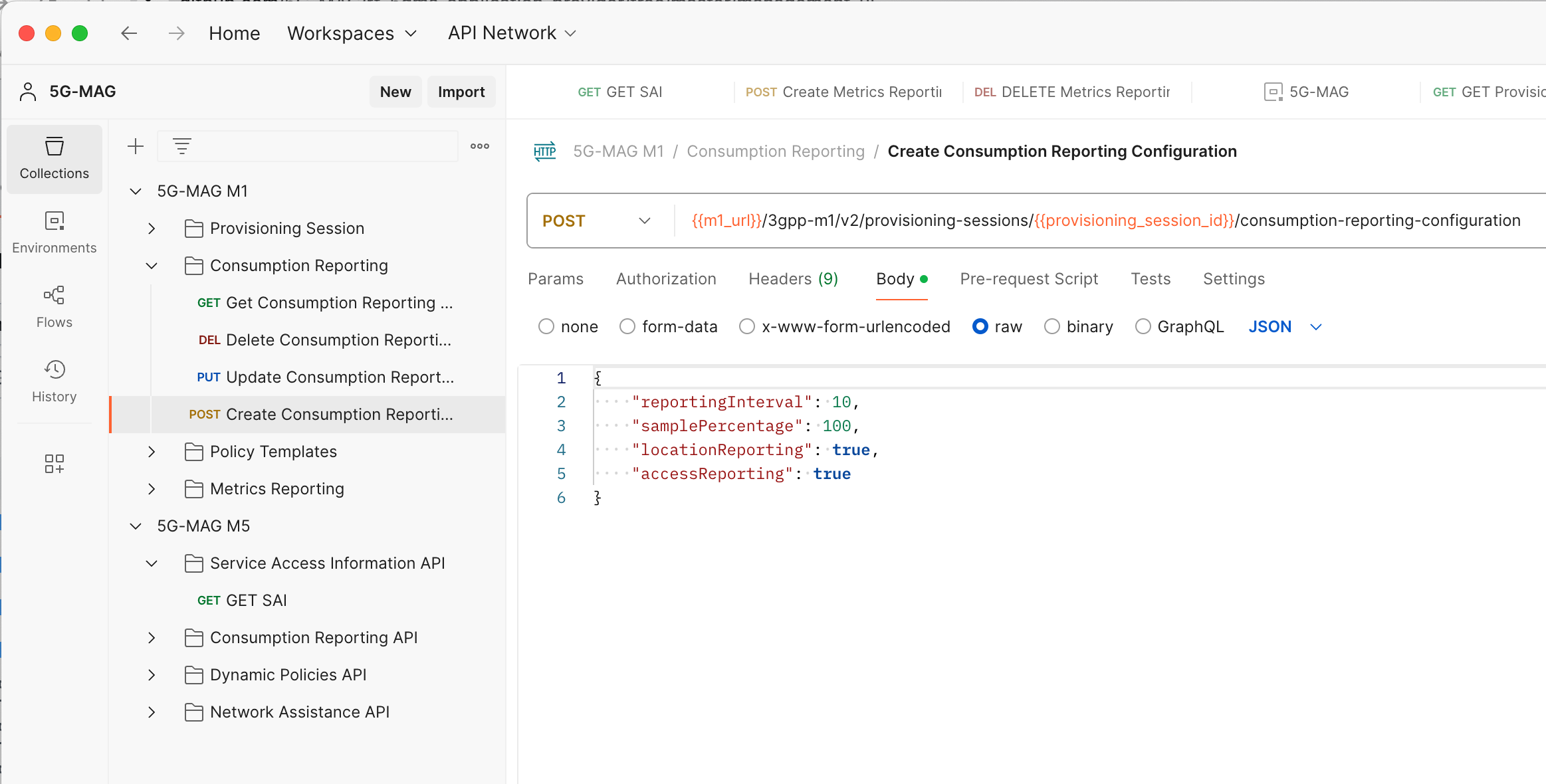 Postman M1 Metrics